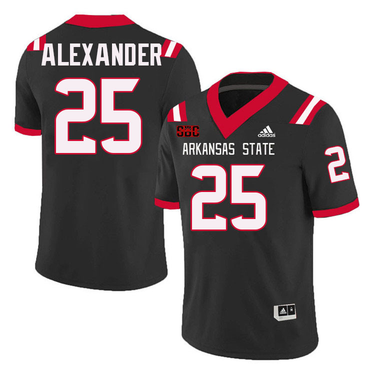 Aaron Alexander Arkansas State Jersey,Arkansas State Red Wolves Football Uniforms,Jersey-Black Aaron Alexander Arkansas State Jersey,Arkansas State Red Wolves Football Uniforms,Jersey-Black